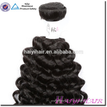 Marque privée gros soyeux cheveux raides aliexpress malaisien afro kinky curl coudre dans les cheveux armure